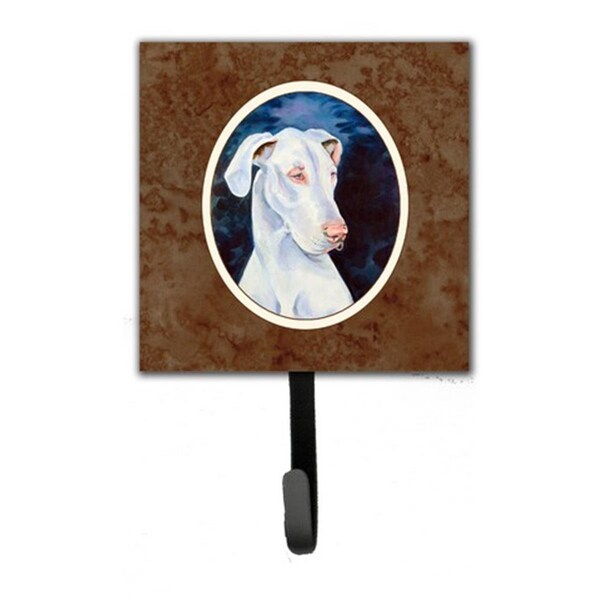 Carolines Treasures White Great Dane Leash or Key Holder 7279SH4 - main